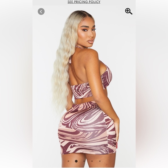 PRETTYLITTLETHING Mini Cut Out Dress - Picture 3 of 3